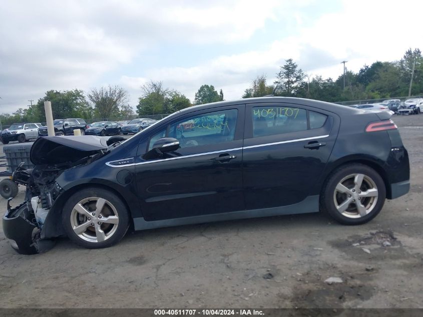 2012 Chevrolet Volt VIN: 1G1RD6E45CU116827 Lot: 40511707