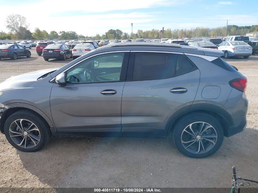 2022 Buick Encore Gx Fwd Essence VIN: KL4MMFSL9NB019457 Lot: 40511719