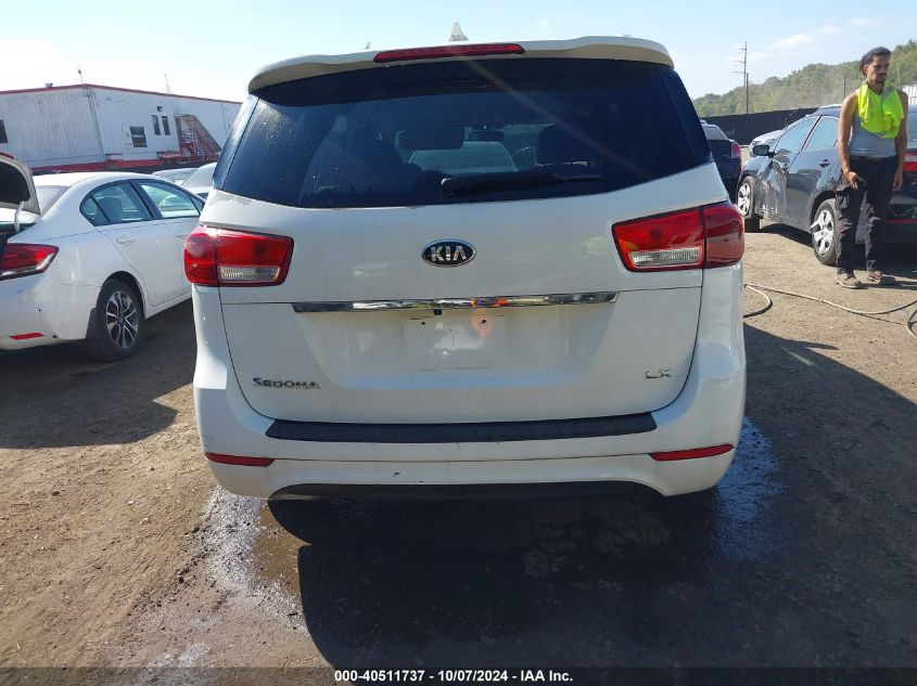 2016 Kia Sedona Lx VIN: KNDMB5C16G6103511 Lot: 40511737