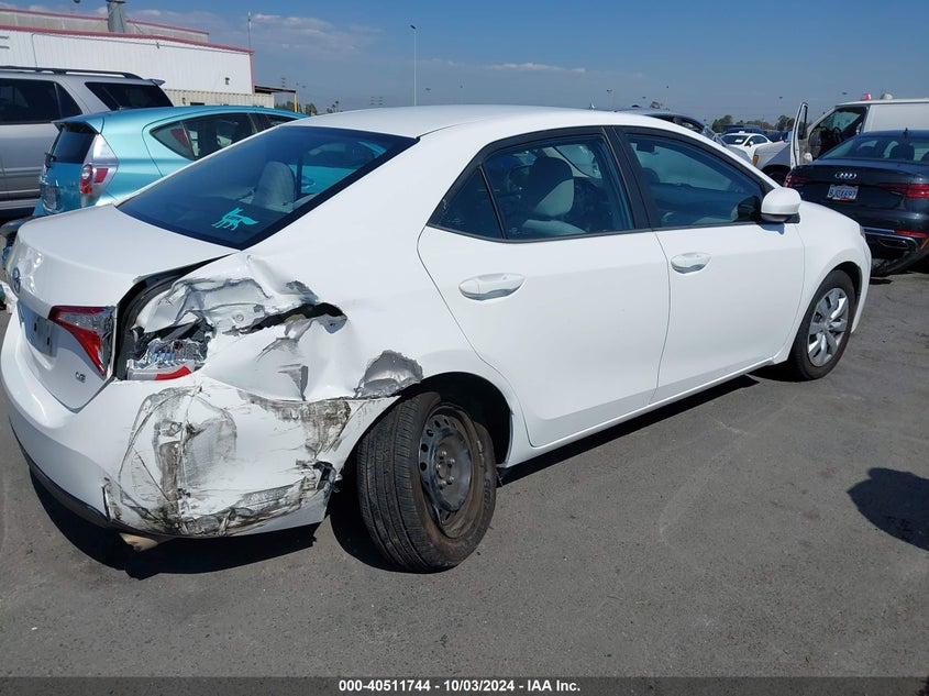 2016 TOYOTA COROLLA VIN: 5YFBURHE7GP513831