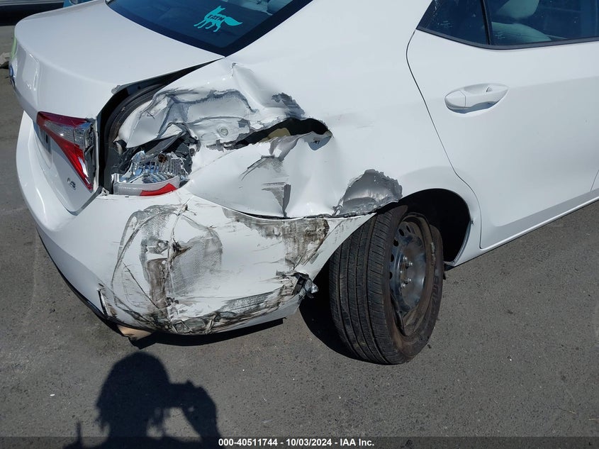 2016 TOYOTA COROLLA VIN: 5YFBURHE7GP513831