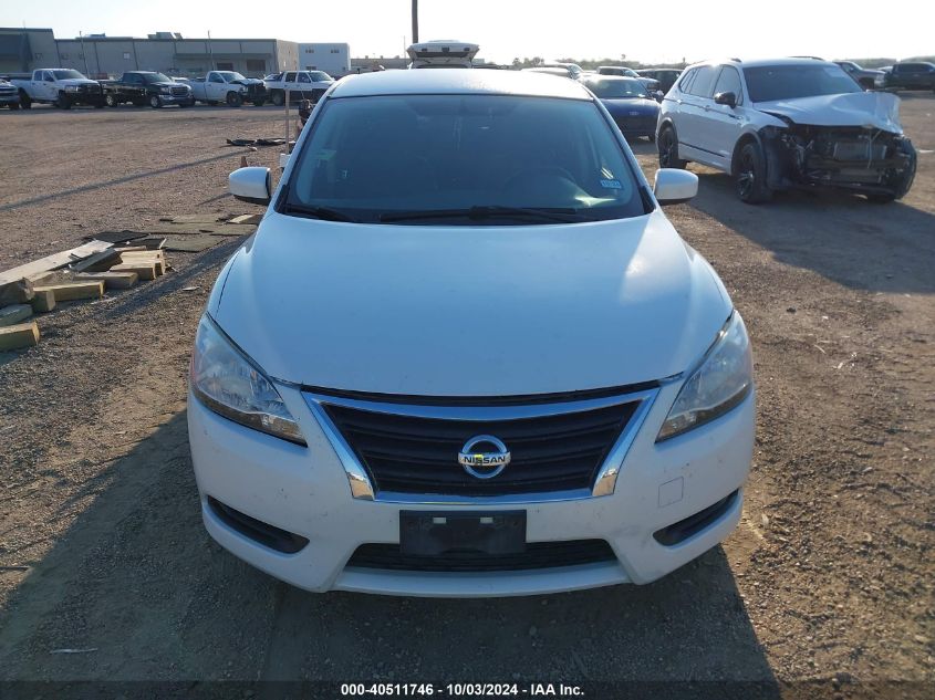 3N1AB7AP2EL618291 2014 Nissan Sentra Sv