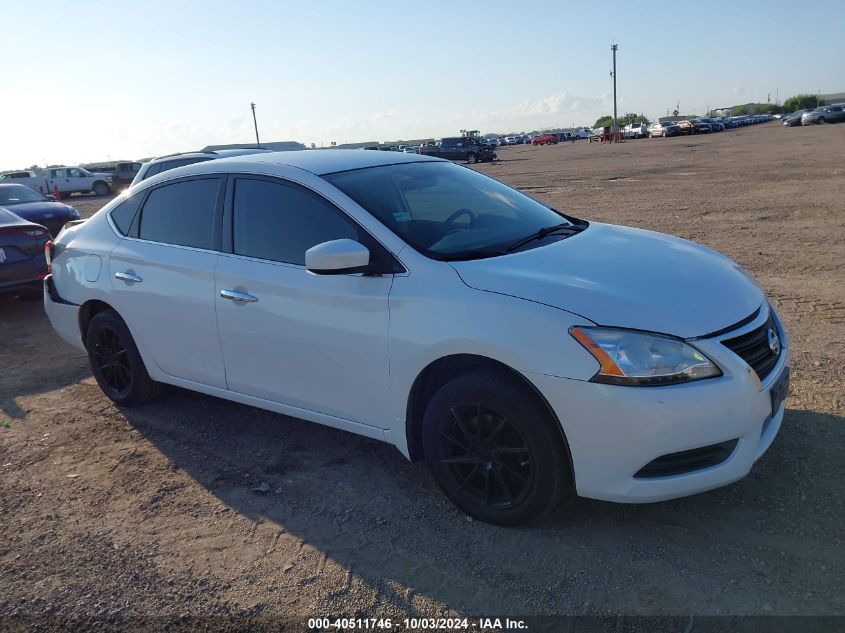 3N1AB7AP2EL618291 2014 Nissan Sentra Sv