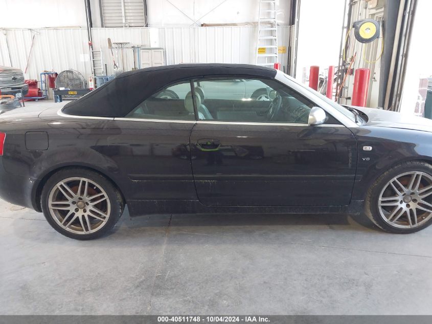 WUARL48H28K900241 2008 Audi S4 4.2