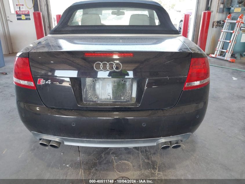 WUARL48H28K900241 2008 Audi S4 4.2