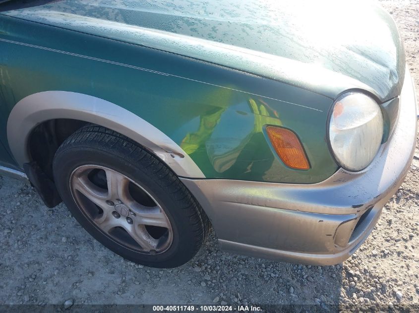 2003 Subaru Impreza Outback Sport VIN: JF1GG68523H802316 Lot: 40511749