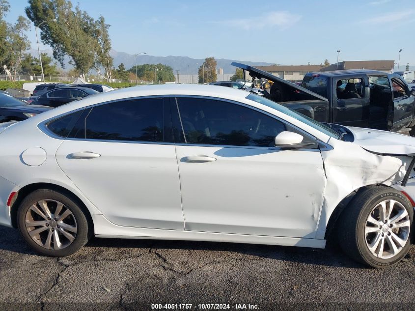 2016 Chrysler 200 Limited VIN: 1C3CCCAB0GN155896 Lot: 40511757