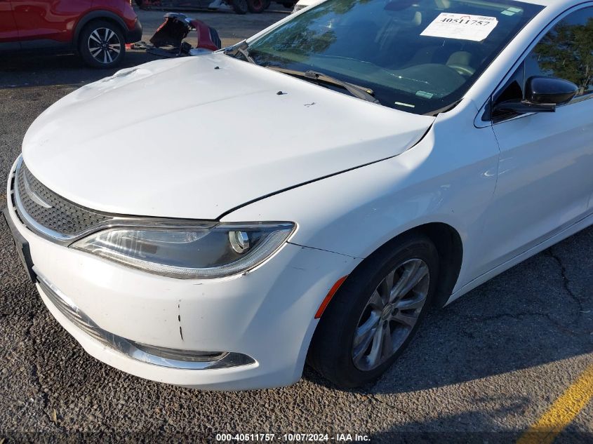 2016 Chrysler 200 Limited VIN: 1C3CCCAB0GN155896 Lot: 40511757