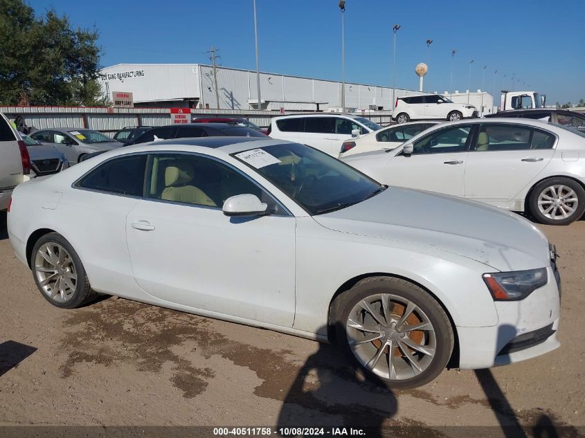 2014 Audi A5 2.0T Premium VIN: WAUCFAFR3EA010785 Lot: 40511758