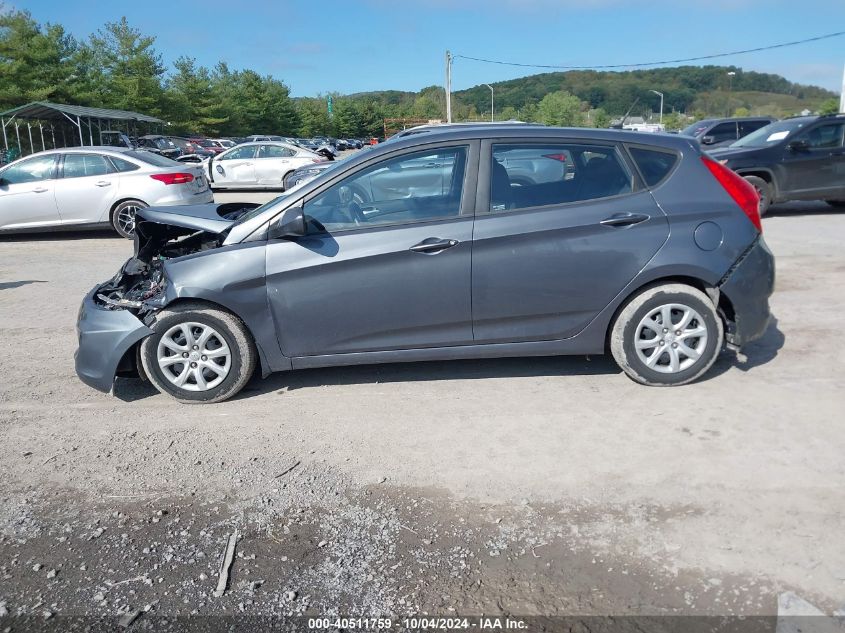 KMHCT5AE4C4042420 2012 Hyundai Accent Gs/Se