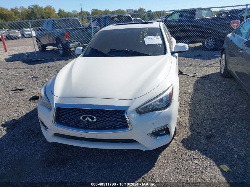 2021 Infiniti Q50 Luxe VIN: JN1EV7BP5MM703119 Lot: 40511790