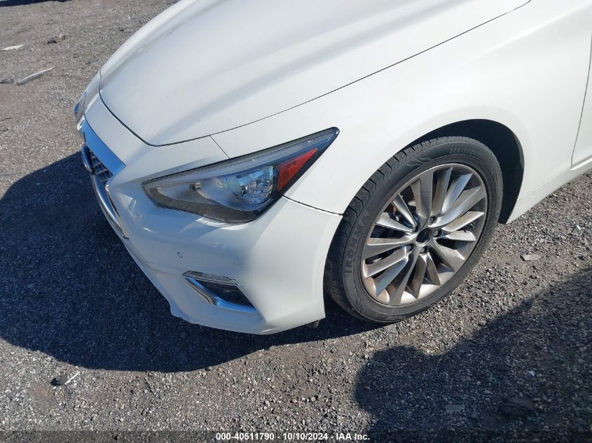 2021 Infiniti Q50 Luxe VIN: JN1EV7BP5MM703119 Lot: 40511790