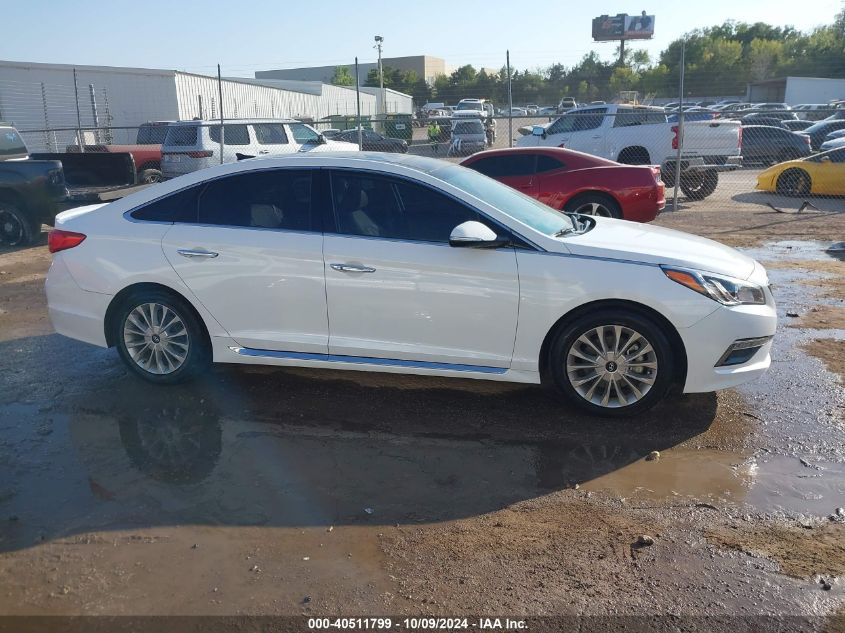 2015 HYUNDAI SONATA LIMITED - 5NPE34AF4FH010629