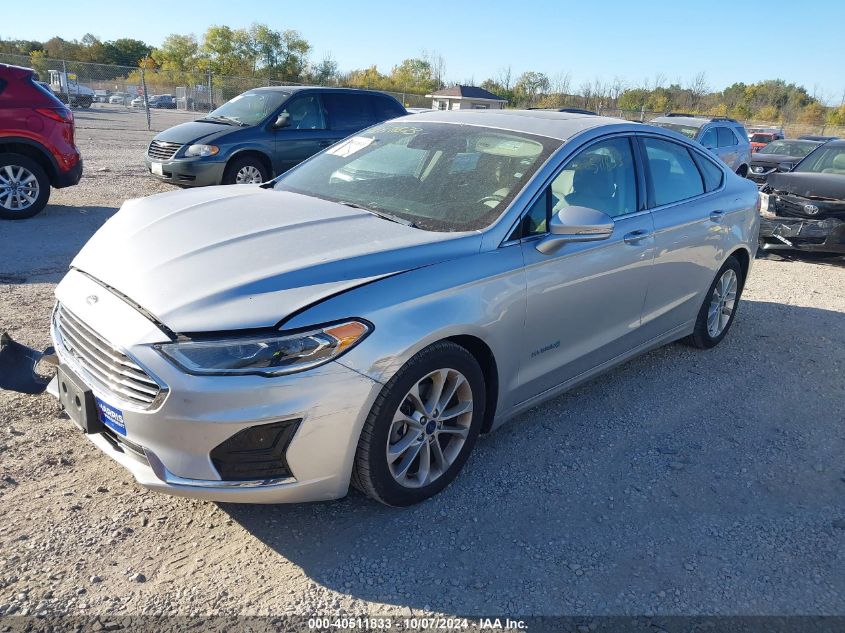 3FA6P0MU3KR262381 2019 FORD FUSION - Image 2