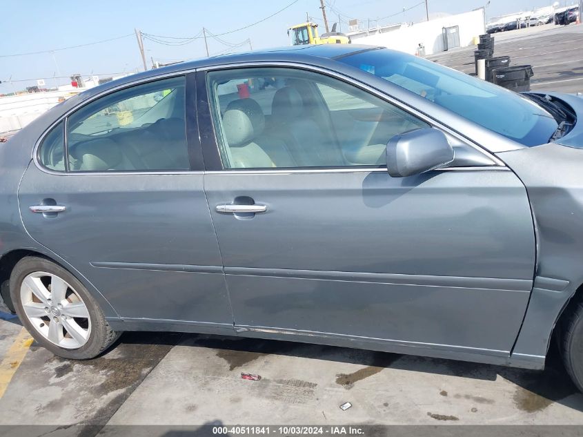 2006 Lexus Es 330 VIN: JTHBA30G465170537 Lot: 40511841