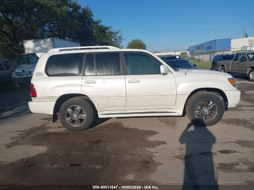 2006 Lexus Lx 470 Base (A5) VIN: JTJHT00W764012515 Lot: 40511847