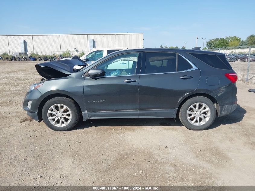 2018 Chevrolet Equinox Lt VIN: 3GNAXJEV0JS541738 Lot: 40511867