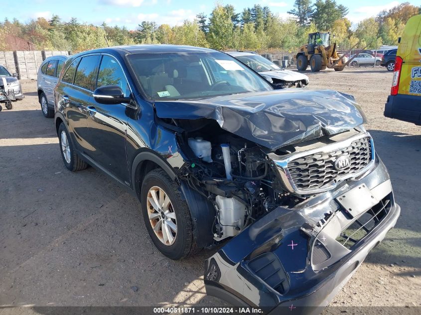 5XYPGDA37KG567524 2019 Kia Sorento 2.4L Lx