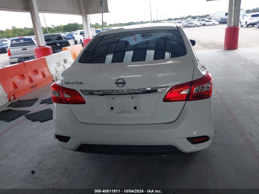 3N1AB7AP4KY360015 2019 Nissan Sentra S