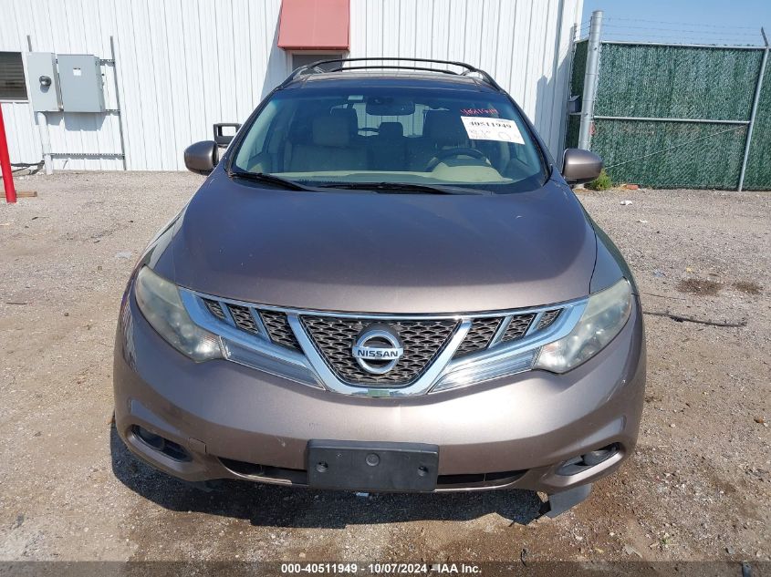 JN8AZ1MU3CW106204 2012 Nissan Murano Le