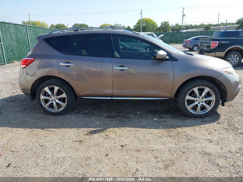 JN8AZ1MU3CW106204 2012 Nissan Murano Le