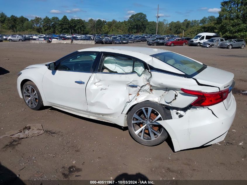 2016 Nissan Maxima 3.5 Sv VIN: 1N4AA6AP7GC439002 Lot: 40511967