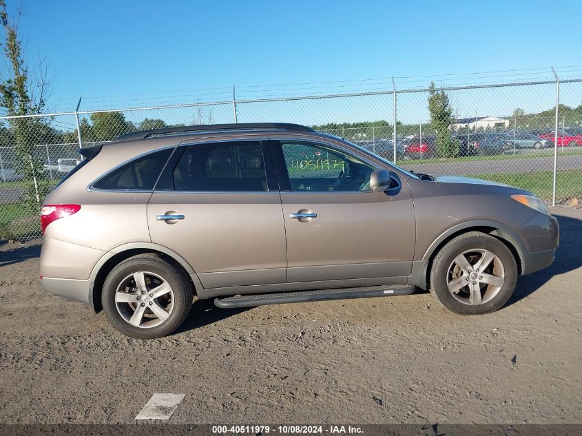 2011 Hyundai Veracruz Gls/Limited VIN: KM8NU4CC8BU157984 Lot: 40511979