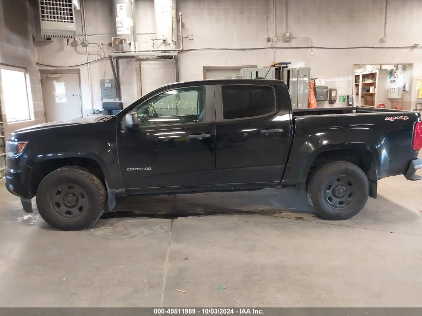 1GCGTBEN6J1274417 2018 Chevrolet Colorado Wt