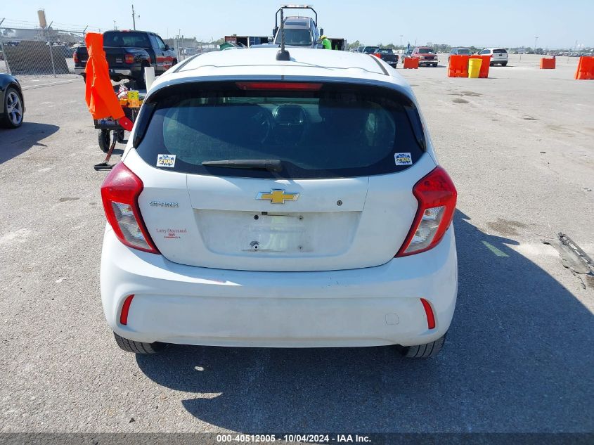 2020 Chevrolet Spark Fwd Ls Automatic VIN: KL8CB6SA1LC479203 Lot: 40512005