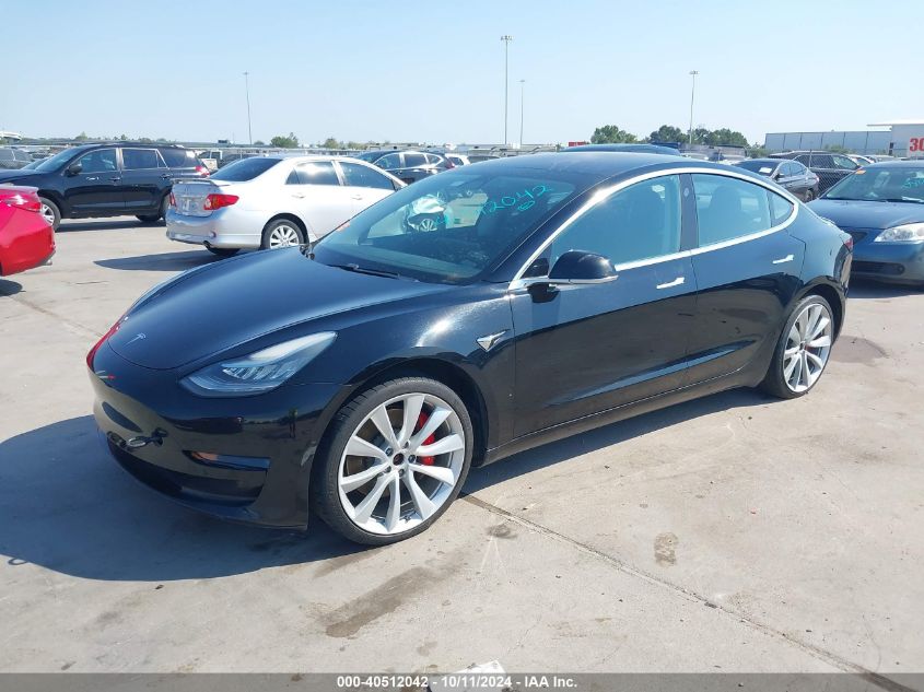 2018 TESLA MODEL 3 LONG RANGE/PERFORMANCE - 5YJ3E1EB6JF170798