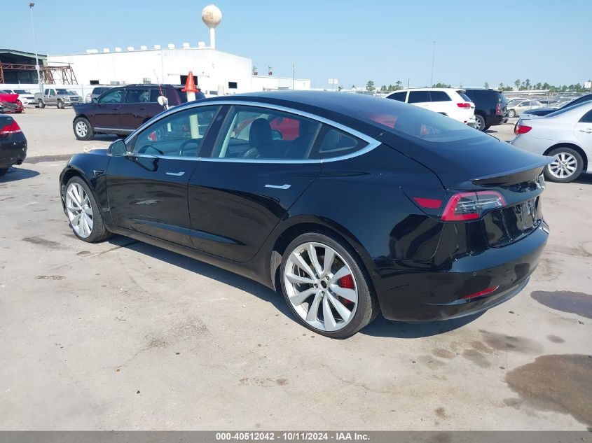 2018 TESLA MODEL 3 LONG RANGE/PERFORMANCE - 5YJ3E1EB6JF170798