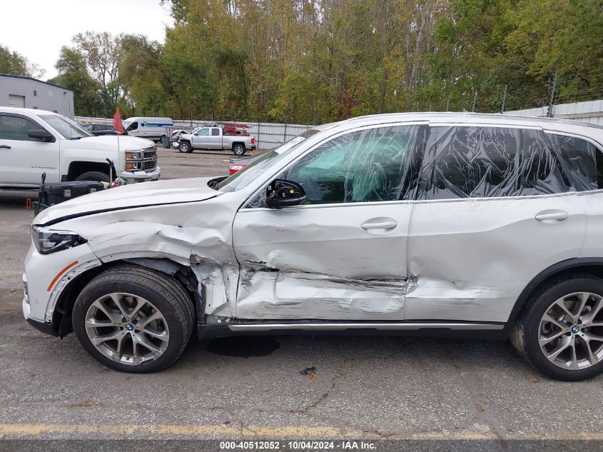 2022 BMW X5 xDrive40I VIN: 5UXCR6C07N9N23664 Lot: 40512052