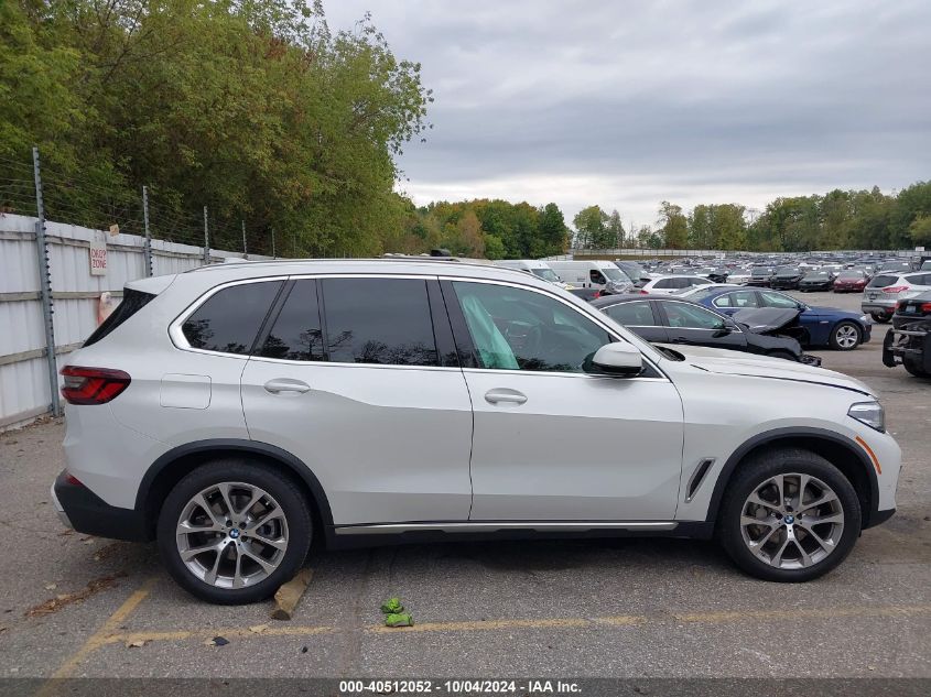 2022 BMW X5 xDrive40I VIN: 5UXCR6C07N9N23664 Lot: 40512052