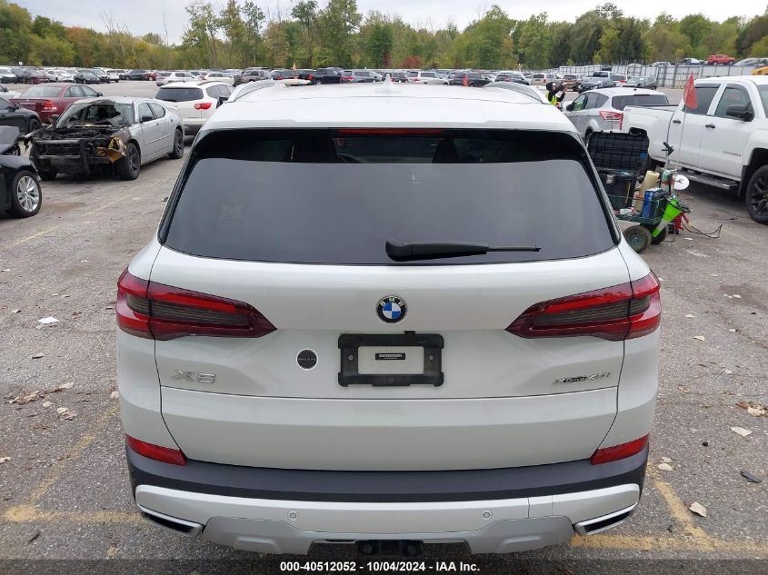 2022 BMW X5 xDrive40I VIN: 5UXCR6C07N9N23664 Lot: 40512052