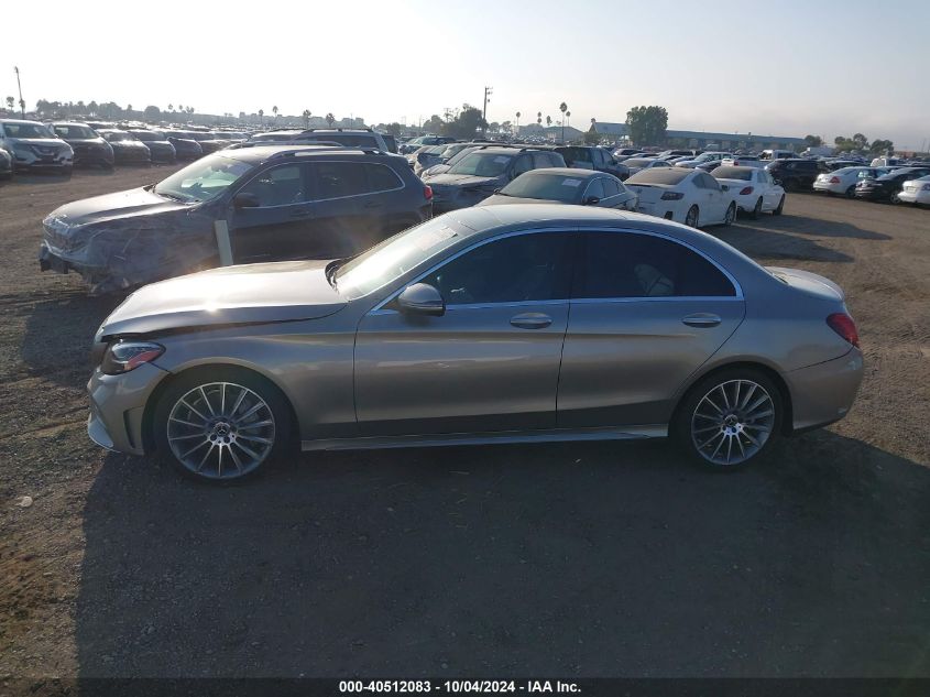 2020 Mercedes-Benz C 300 VIN: W1KWF8DB9LR593124 Lot: 40512083