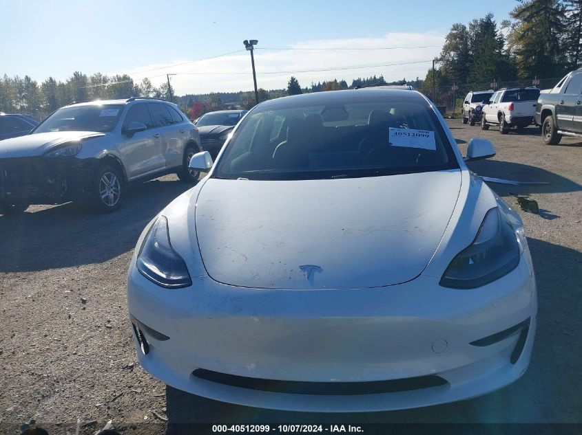 2023 Tesla Model 3 Rear-Wheel Drive VIN: 5YJ3E1EA4PF577499 Lot: 40512099