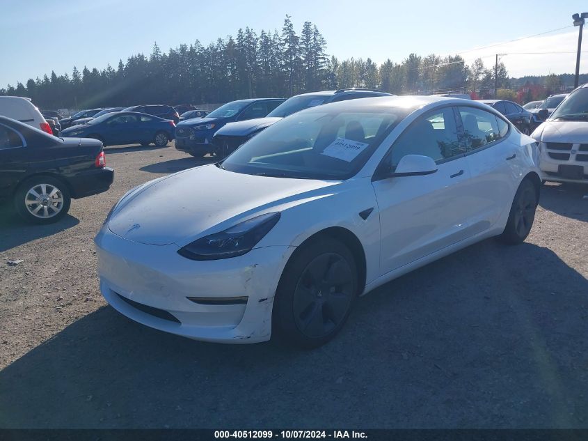 5YJ3E1EA4PF577499 2023 TESLA MODEL 3 - Image 2