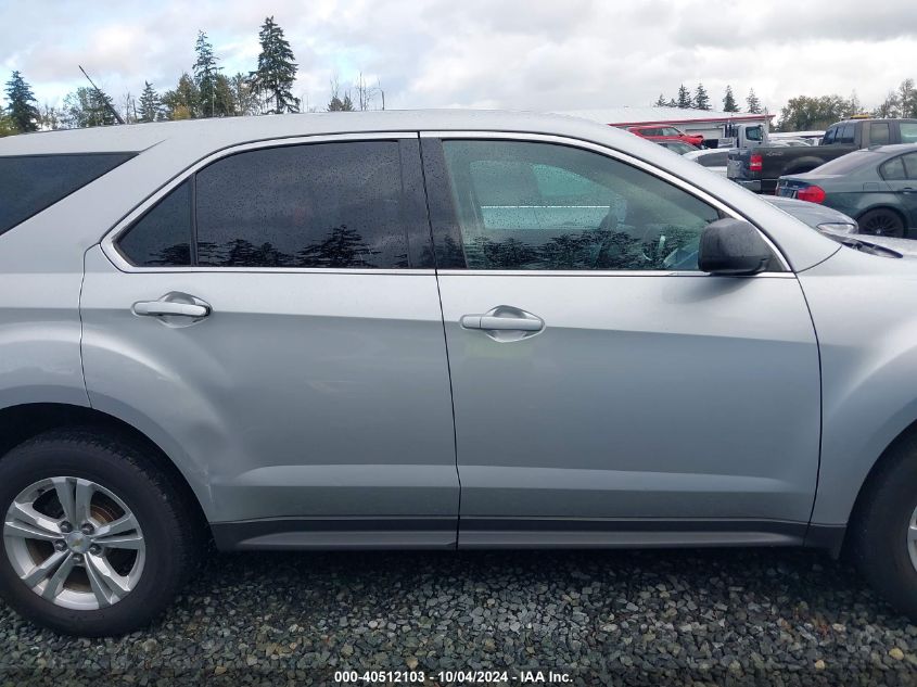 2012 Chevrolet Equinox Ls VIN: 2GNALBEK7C6347894 Lot: 40512103