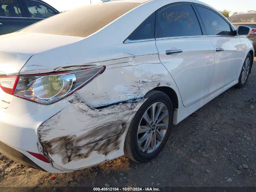 2014 Hyundai Sonata Limited VIN: 5NPEC4AC3EH888833 Lot: 40512104