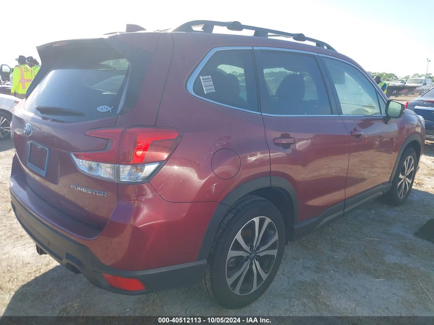 VIN JF2SKAPC4PH478606 2023 SUBARU FORESTER LIMITED