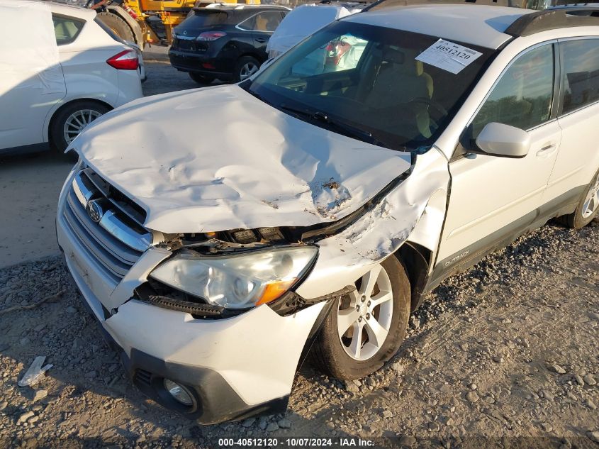 2013 Subaru Outback 2.5I Premium VIN: 4S4BRCCC2D3269333 Lot: 40512120