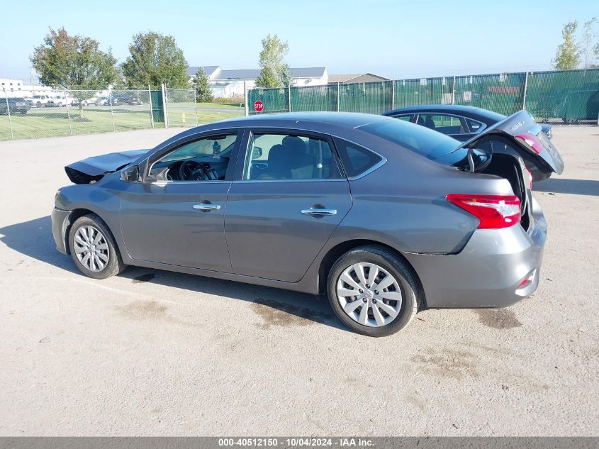 3N1AB7AP6KY262250 2019 Nissan Sentra S