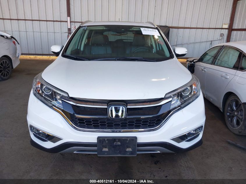 2015 Honda Cr-V Touring VIN: 5J6RM4H9XFL028041 Lot: 40512161