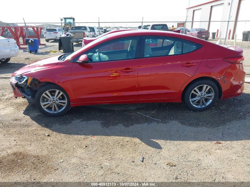 KMHD84LF8HU166106 2017 Hyundai Elantra Se