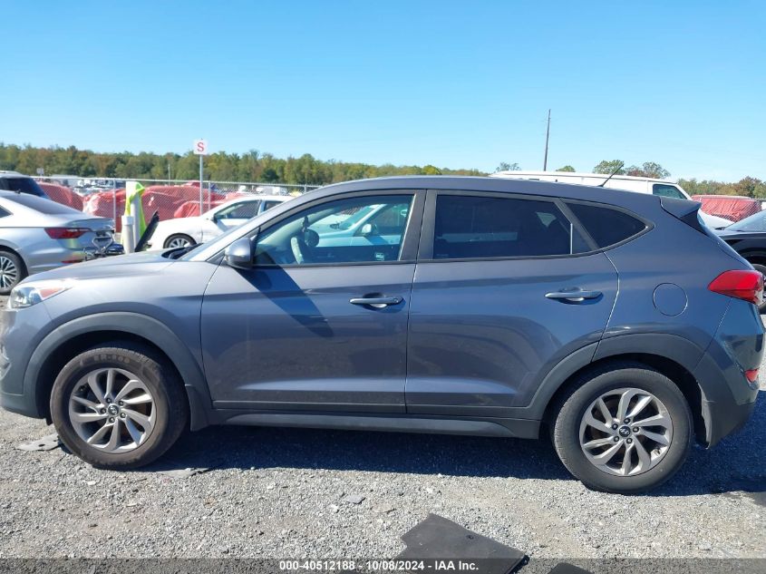 2018 Hyundai Tucson Se VIN: KM8J2CA49JU741898 Lot: 40512188