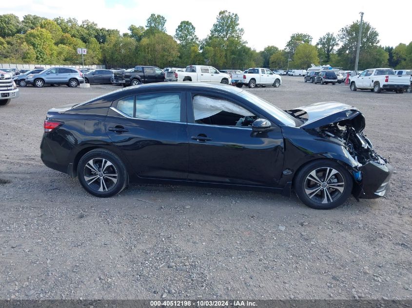 2020 Nissan Sentra Sv Xtronic Cvt VIN: 3N1AB8CV8LY207401 Lot: 40512198