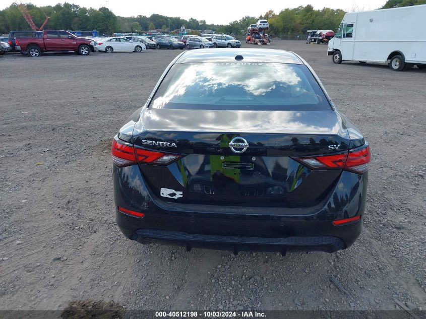 2020 Nissan Sentra Sv Xtronic Cvt VIN: 3N1AB8CV8LY207401 Lot: 40512198