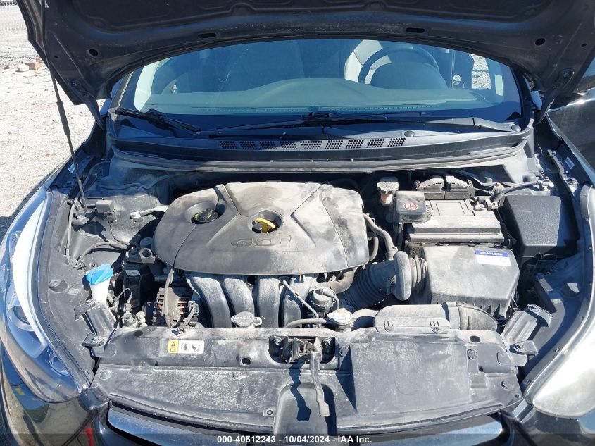 KMHDH4AH1EU042470 2014 Hyundai Elantra Sport