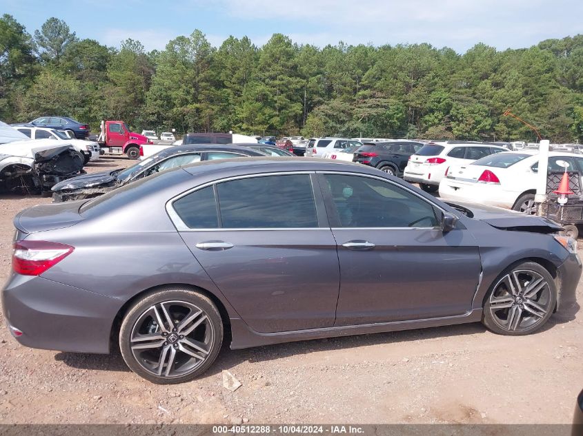 1HGCR2F52GA132622 2016 Honda Accord Sport