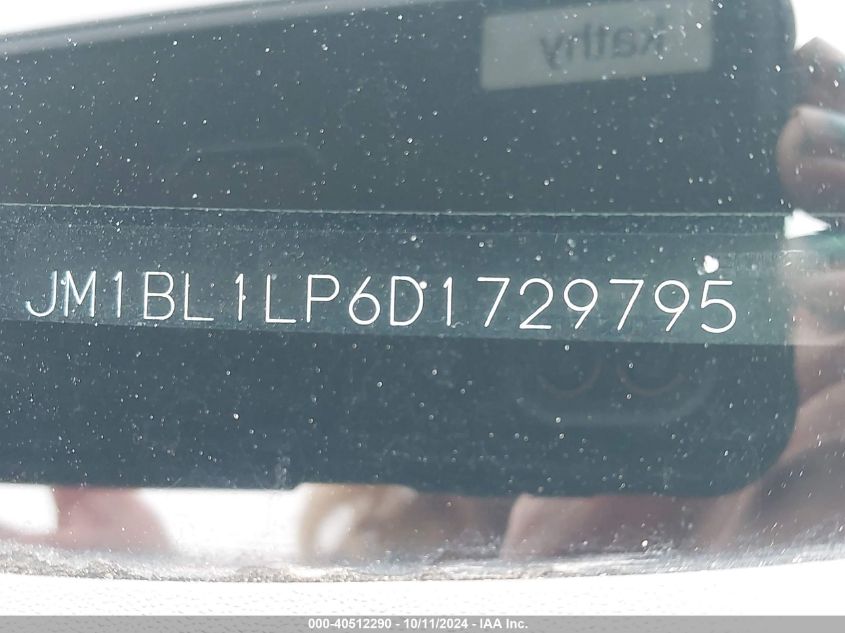 2013 Mazda Mazda3 I Touring VIN: JM1BL1LP6D1729795 Lot: 40512290